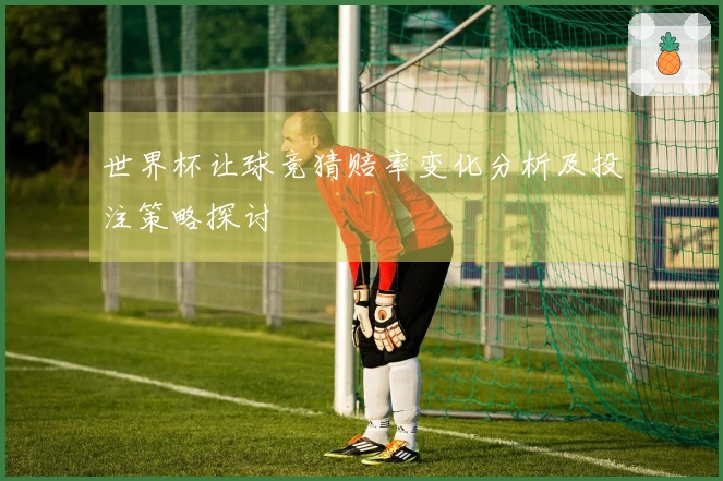 世界杯让球竞猜赔率变化分析及投注策略探讨